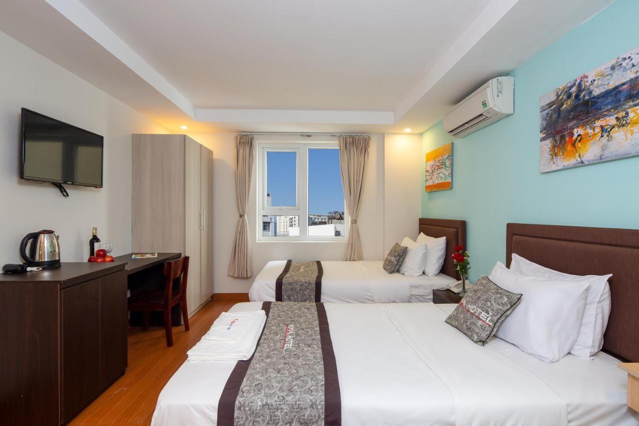 Haya Hotel Beach Đà Nẵng Exterior foto