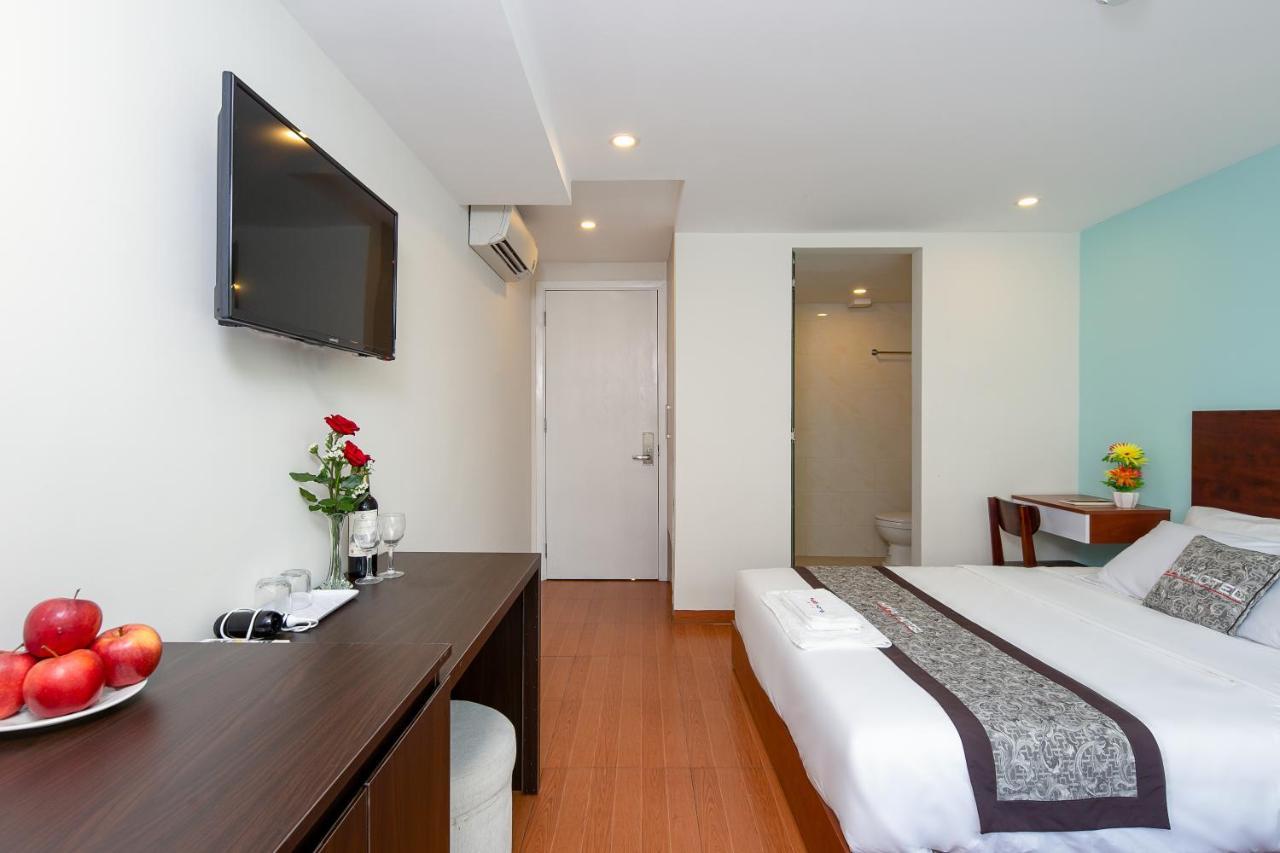Haya Hotel Beach Đà Nẵng Exterior foto